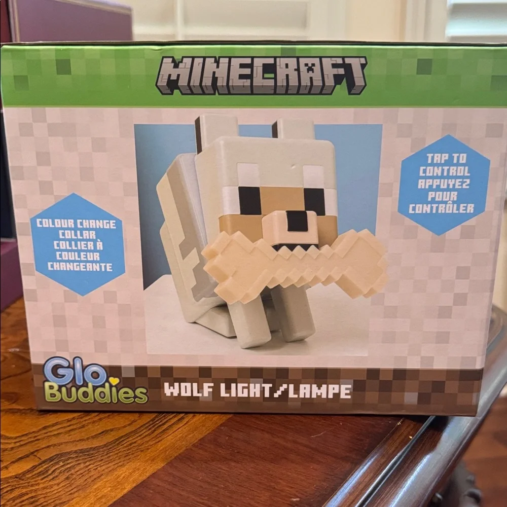 Glo Buddies Minecraft Wolf Light - Picture 5 of 7